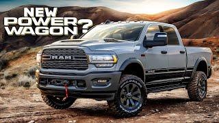 New Ram POWER WAGON News: Here's What Is Coming Down the Pipeline This Year!