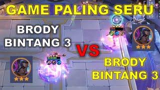 GAME PALING SERU !! BRODY BINTANG 3 VS BRODY BINTANG 3 JUGA !! SIAPA YANG MENANG ?? MAGIC CHESS