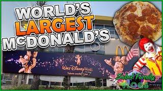 WORLD’S LARGEST McDonald’s - Eating Crazy Food Options | Orlando Florida - Walt Disney World Store!
