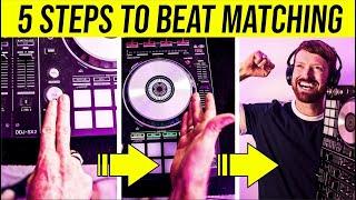 5 Steps To Your First Beat Match | How To BeatMatch