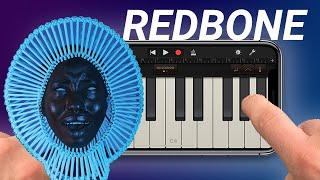 Remaking REDBONE in 3 minutes - iPhone GarageBand Cover