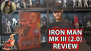 Hot Toys Iron Man Mark 3 Diecast 2.0 Unboxing & Review