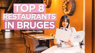 Top 8 Places To Eat in Bruges, Belgium - Waffles, Flemish Beef Stew and More!