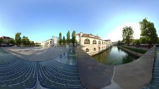 Experience Ljubljana in 360º Discover Butchers' Bridge