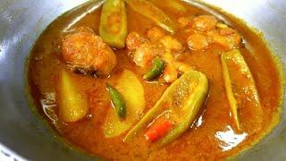 আলু পটল দিয়ে মাছের ঝোলের রেসিপি || Aloo Patol Diye Macher Jhol - Bengali Fish Curry Recipe