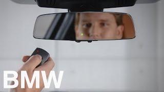 How to pair the BMW interior mirror with integral garage door opener – BMW How-To