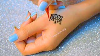 Queen Mehndi Design | Easy And Beautiful Mehndi Design | Creative Hearts | #Shorts