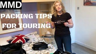 MMD Motorcycle Packing Tips