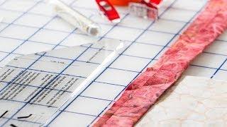 How to Make Double-Fold Binding by Edyta Sitar -- Fat Quarter Shop