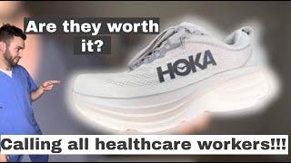 THE NEW BEST SHOES FOR HEALTHCARE WORKERS? Hoka Bondi 8 Review