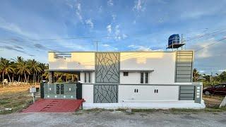 3.16 சென்டில், வடக்கு பார்த்த 2BHK கார்னர் தனி வீடு 9943671311 |Compact House For Sale In Pollachi