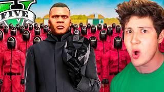 Me CONVIERTO en el LÍDER de Los JUEGOS del CALAMAR en GTA 5!  (Mods)