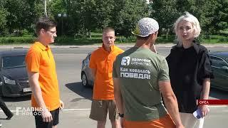 Известный марафонец Станислав Логинов пробежал по Орлу 80 км.