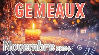 ️GEMEAUX NOVEMBRE 2024 ~ DES DÉPLACEMENTS IMPORTANTS