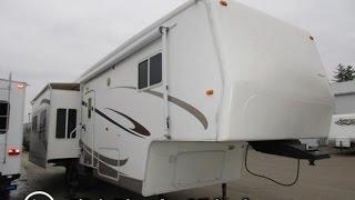 (SOLD) 2004 Travel Supreme River Canyon  36KSTSO Used Rear Living Fifth Wheel 11,590lbs