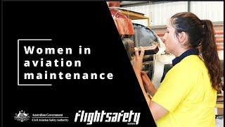 Flight Safety Australia - Women in maintenance - Eliza Zurawek