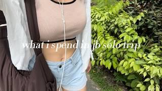 How Much I Spend in Johor Bahru | 7h Solo Trip: Cafes, Malaysian Food