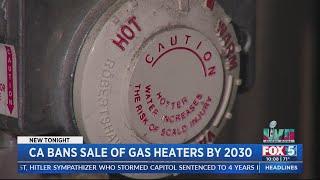 CA Bans Sale Of Gas Heaters By 2030