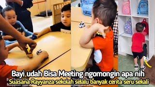 Ga mau Kalah Dari orang Gede bayi-bayi ini mulai adakan Meeting bersama bikin proyek apa kira-kira