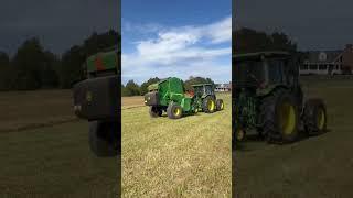 Loading Hay… #jesus #deere #agriculture #hay