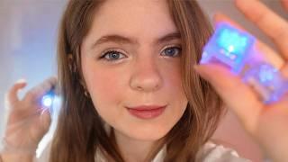 ASMR Cranial Nerve Exam BUT You CAN'T Close Your Eyes! Roleplay Focus Tests