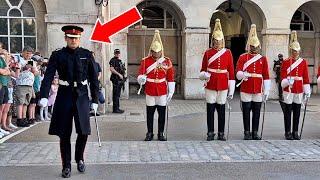 BOSS MEANS BUSINESS: KING'S GUARDS RETURN TO DUTY IN FULL FORCE