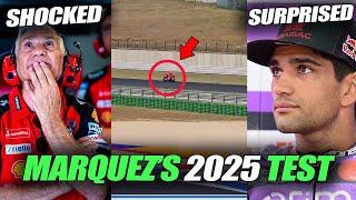 ALL SHOCKED INSANE Marquez's 2025 BIKE TEST, Other Riders SCARED, Jorge Martin BIG SURPRISED