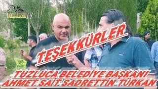 TUZLUCA BELEDİYE BAŞKANI AHMET SAİT SADETTİN TÜRKAN İLE KISA RÖPORTAJIMIZ.