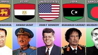 Assassinated Presidents From Different Countries