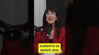 Jubilados: Aumento Marzo 2025