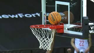 Moment: Basketball BAL | Ball comes to a halt against backboard | Maputo's win over GSP