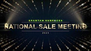 Spartan's National Sales Meeting