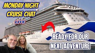What's next for Sharon at Sea Travel?  LIVE Cruise and Travel Chat with Real Time Q&A
