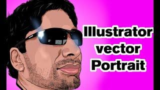 cartoon portraits drawing illustrator vector Portrait | Mahesh Walatara | slart