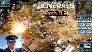 Command And Conquer : Generals Evolution 2021 Beta 2.0  | USA Granger - Air General 2vs2 | 2k 1440p