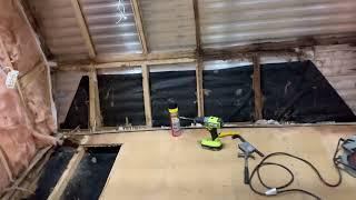 FEMA Camper Update! Bedroom Floor Needs Replacement 