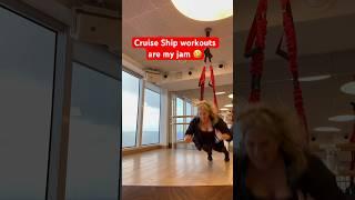 Cruise ship workouts, WOULD YOU?! #shorts #funny #travel