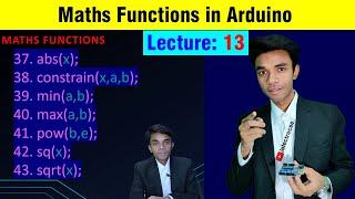 13. Maths Functions in Arduino | Electrocse