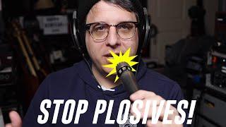 How To Reduce Plosives In Your Recordings / Streams for Free