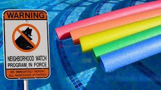 Use A Pool Noodle To Prevent Break-Ins And Home Invaisions | SECURITY HACKS