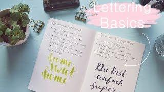 Lettering Basics | Was ist eigentlich Handlettering, Brush Lettering, Fake Kalligraphie...