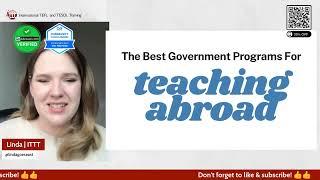 The Best Government Programs For Teaching English Abroad