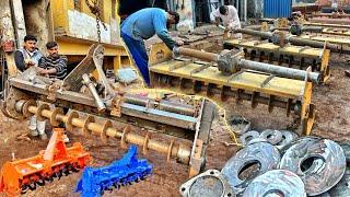 How Rotavator are Manufactured in Factory from Scratch || How Rotary Tiller are made in Factory