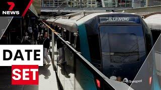 State government announces possible opening date of new metro line | 7NEWS