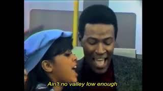 Marvin Gaye & Thammi Terrell - Ain't No Mountain High Enough (Music Video w/lyrics)