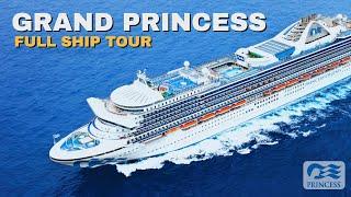 Grand Princess Full Walkthrough Tour & Review | 4K