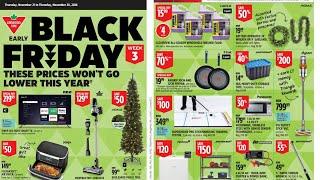 Canadian Tire "Black Friday" Flyer Canada  | November 21 - November 28