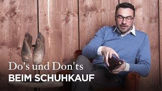 Do’s und Don’ts beim Schuhkauf