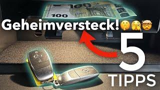 GEHEIMVERSTECK in deinem Mercedes! Tipps und Tricks