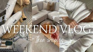 WEEKEND VLOG | Spend the weekend with me & Ikea shoplog